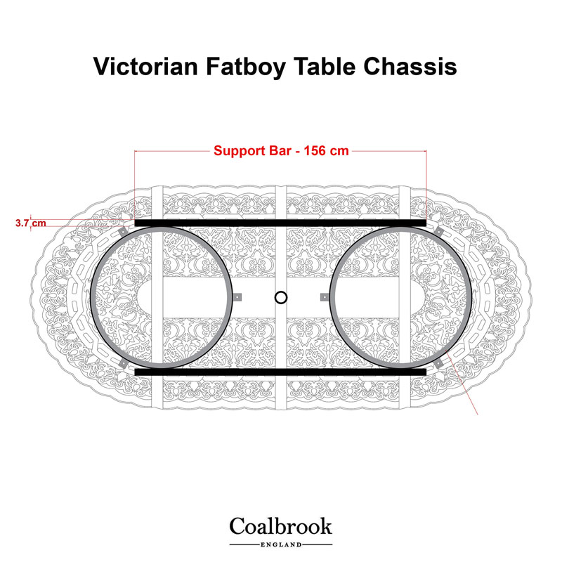 fatboy garden table top measurements