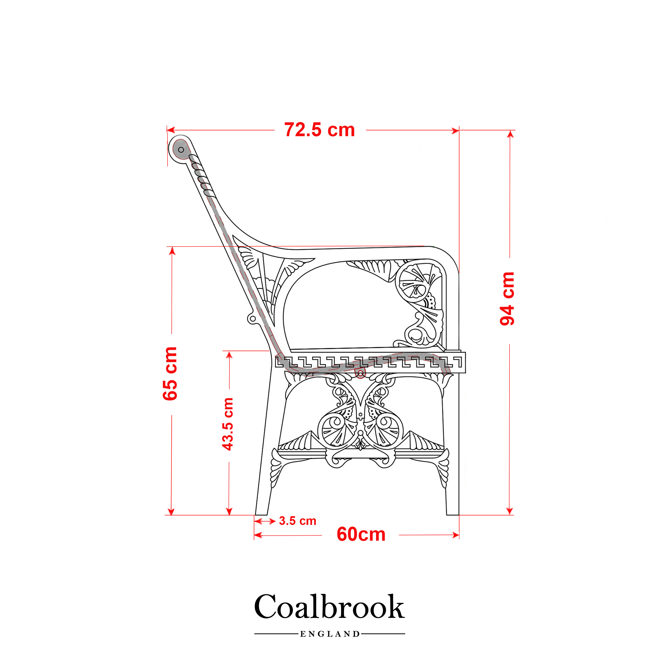 Dresser Waterplant chair measurements
