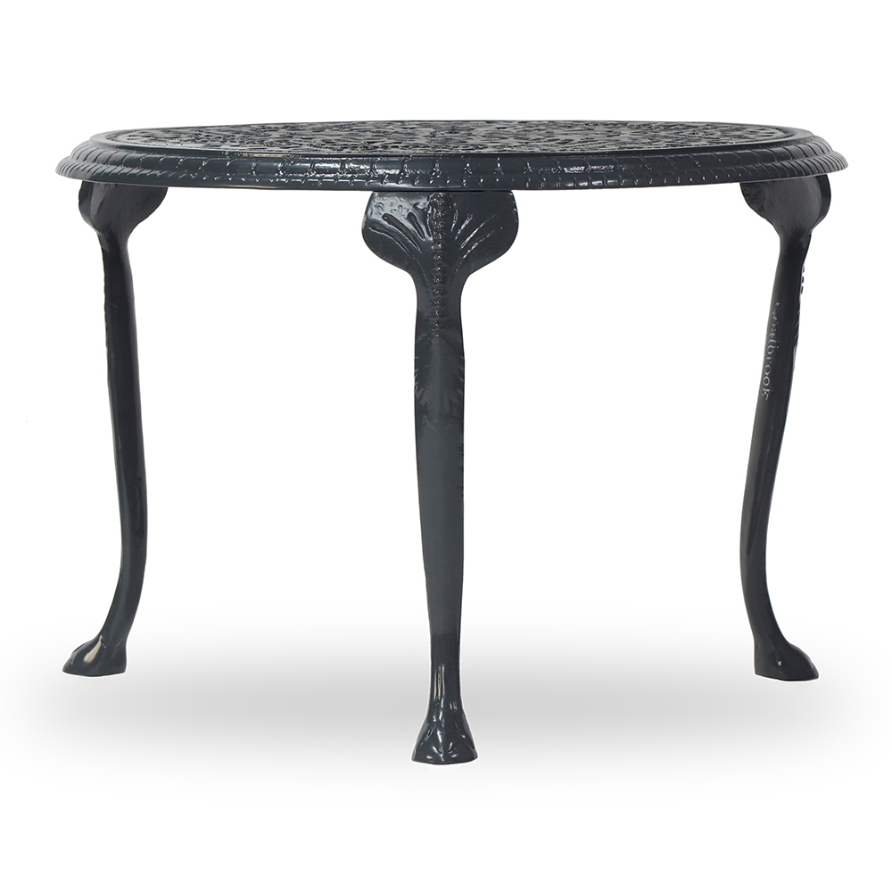dresser round coffee table side anthracite