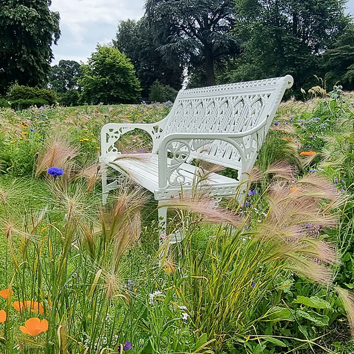 victorian garden bench