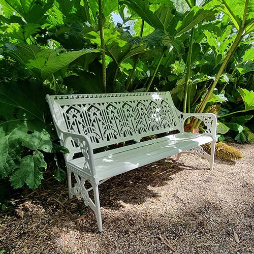 Victorian garden bench